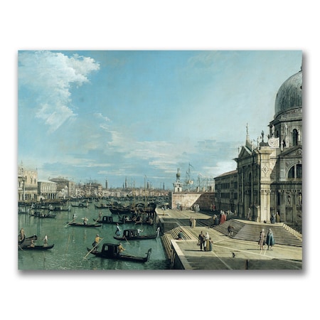 Trademark Fine Art Canatello 'The Entrance to the Grand Canal' Canvas Art, 35x47 BL0704-C3547GG